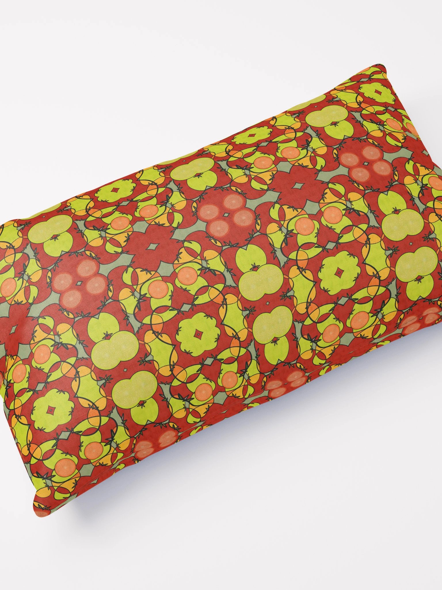 Tomato Glow – All-Over Print Decorative Pillow product image (5)