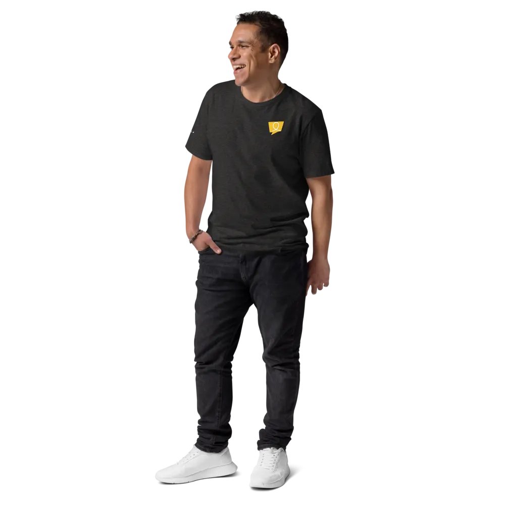 CoasterTalk T-Shirt aus Bio-Baumwolle mit gedrucktem Logo – Early Bird Edition product image (8)