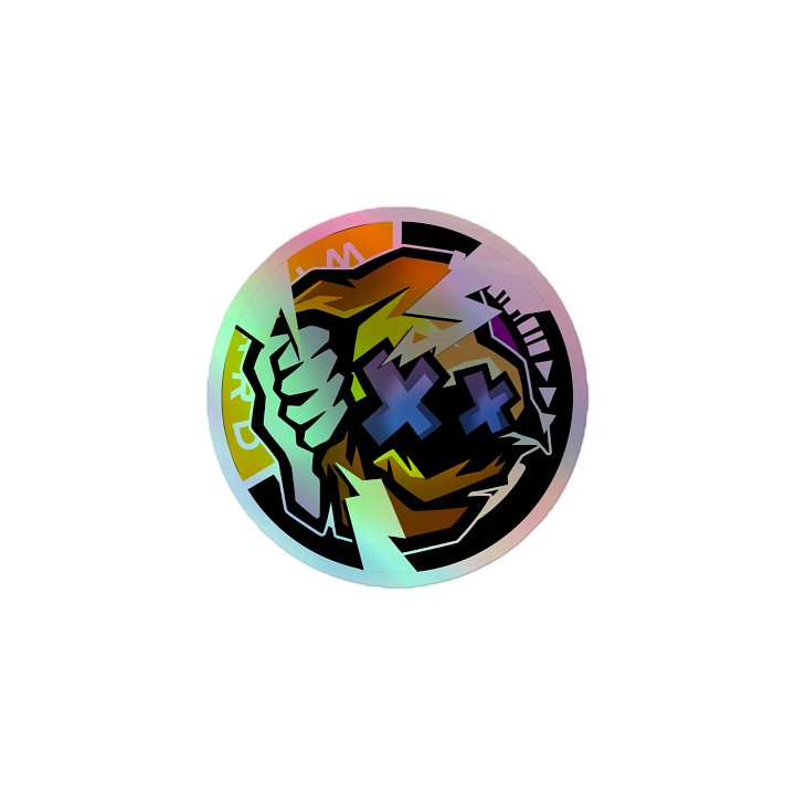 The Holographic Wizard Sticker - Yellow Edition product image (1)