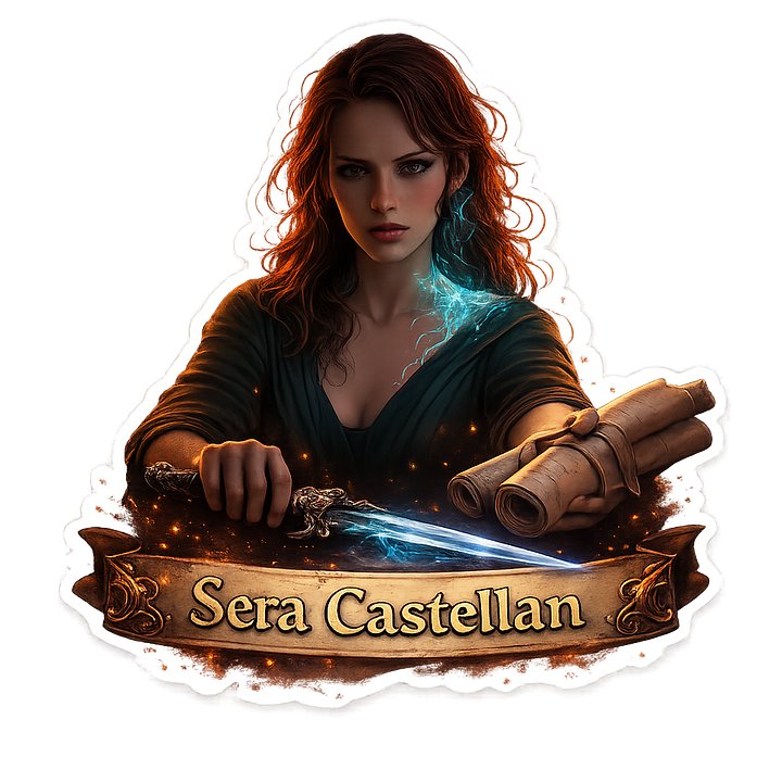 Sera Die Cut Vinyl Sticker product image (1)