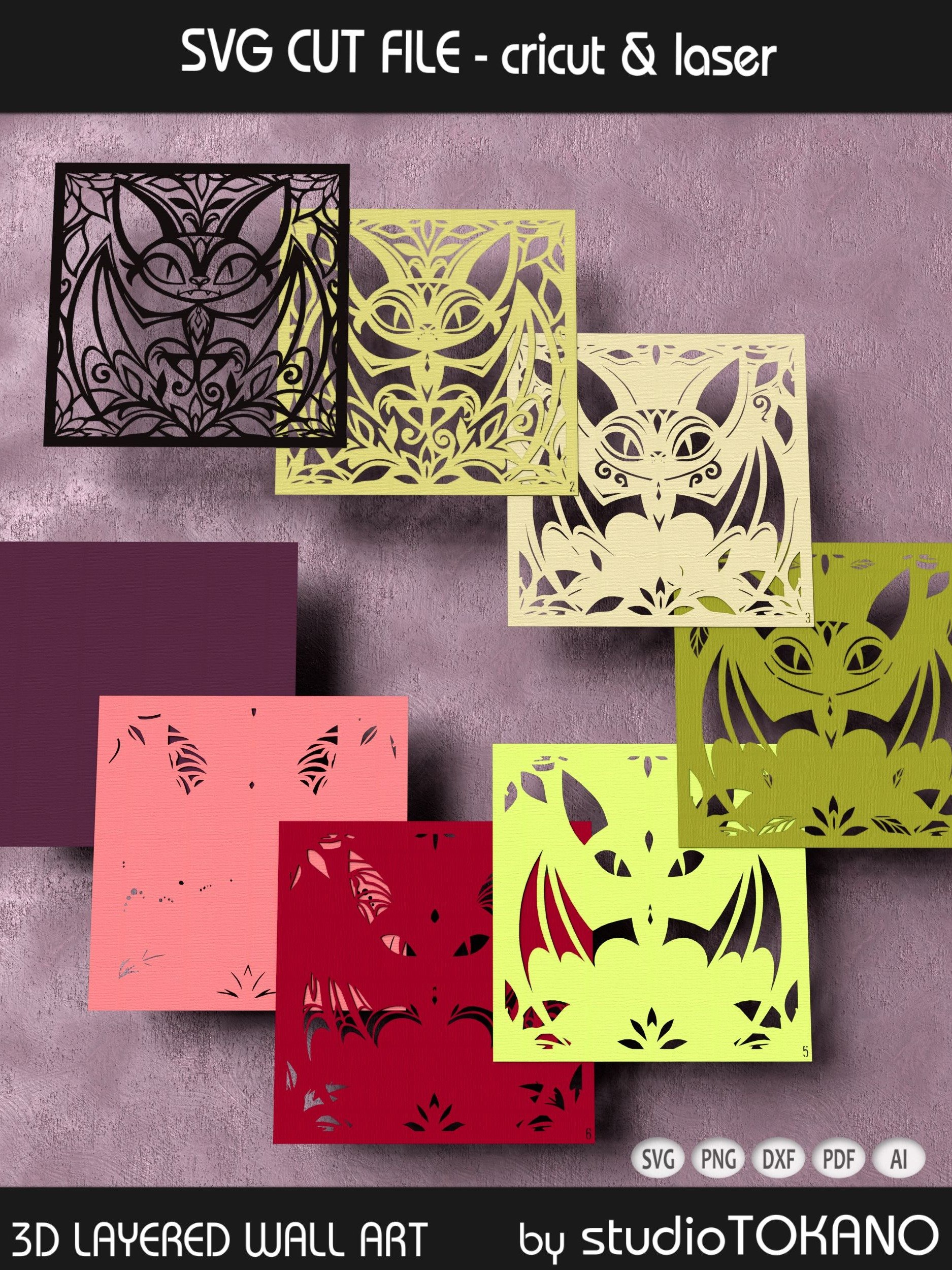 Quirky Bat Shadow Box product image (8)