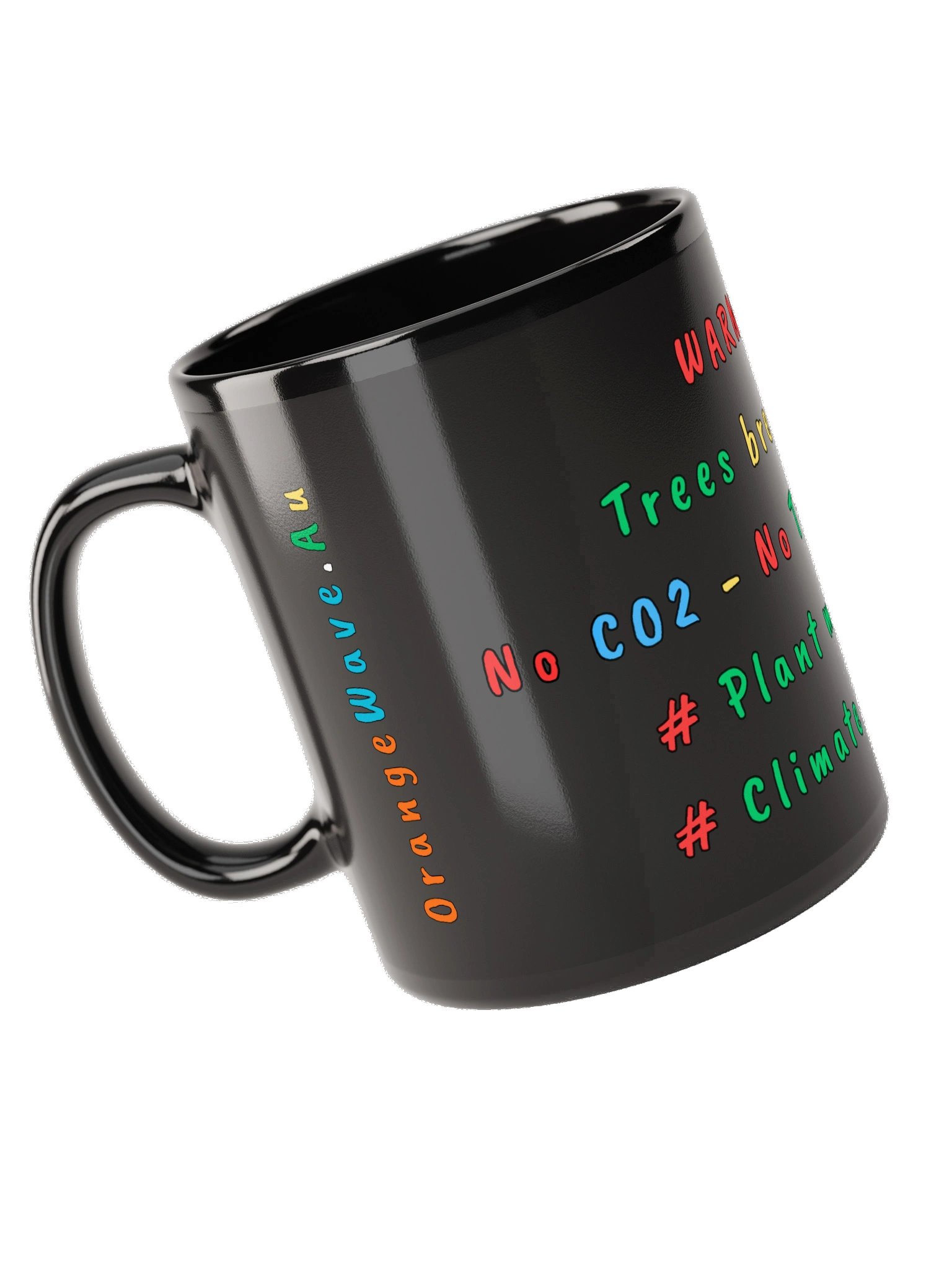 Trees breathe CO2 Mug product image (9)