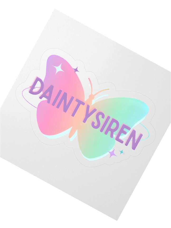 Dainty Siren Logo Sticker product image (5)