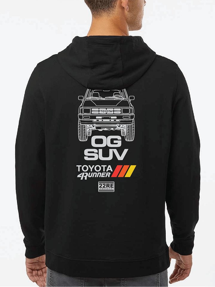 Vertical Unisex Premium Hoodie - Black product image (1)