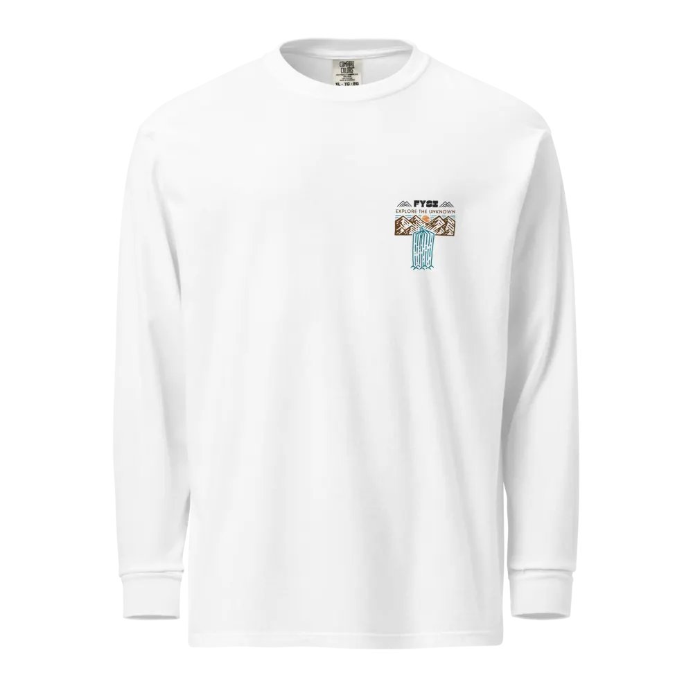 Escape to the Unknown organic cotton Long Sleevet-shirt product image (1)