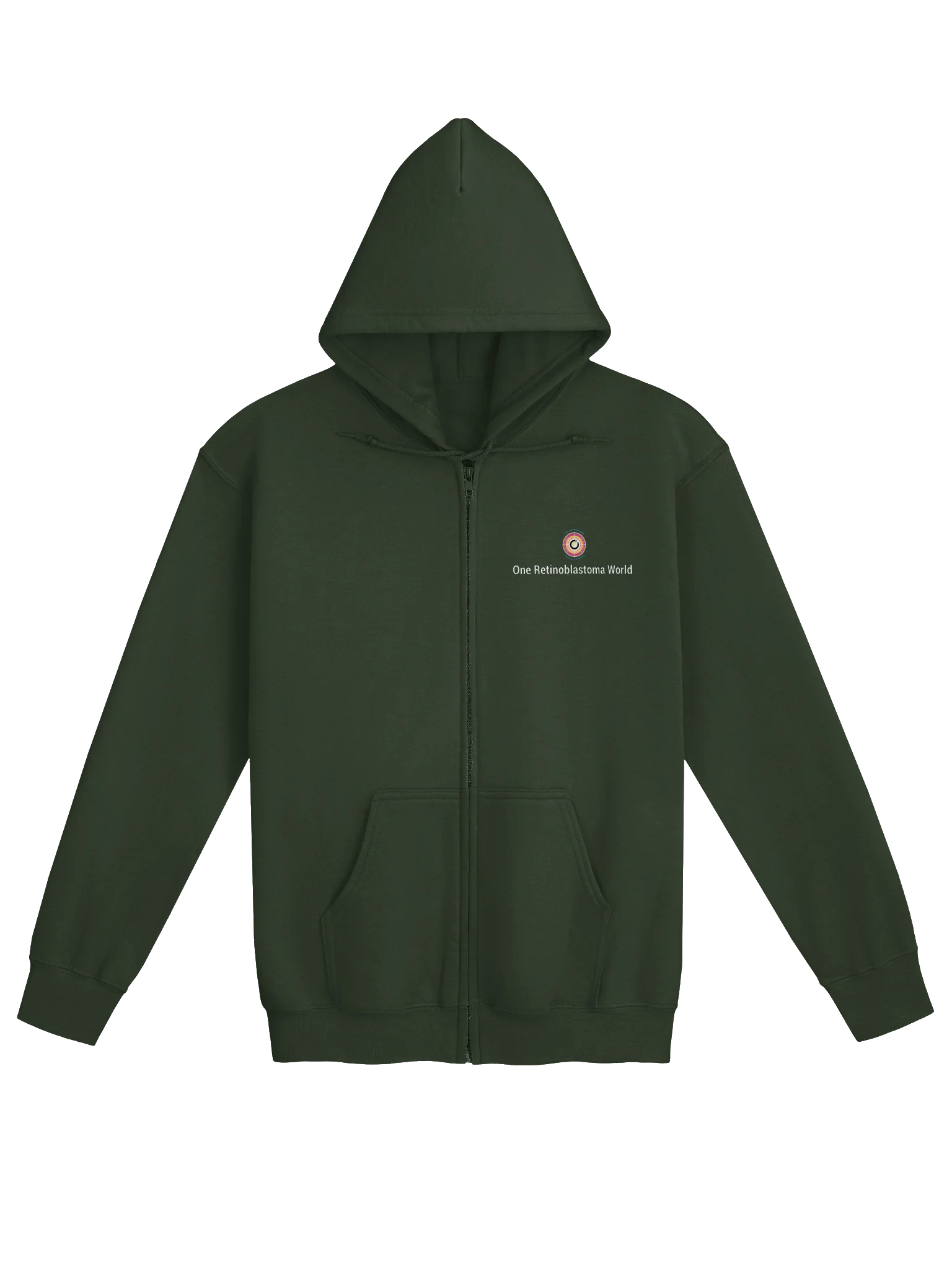 One Rb World Logo Only - Unisex Zip Hoodie product image (1)