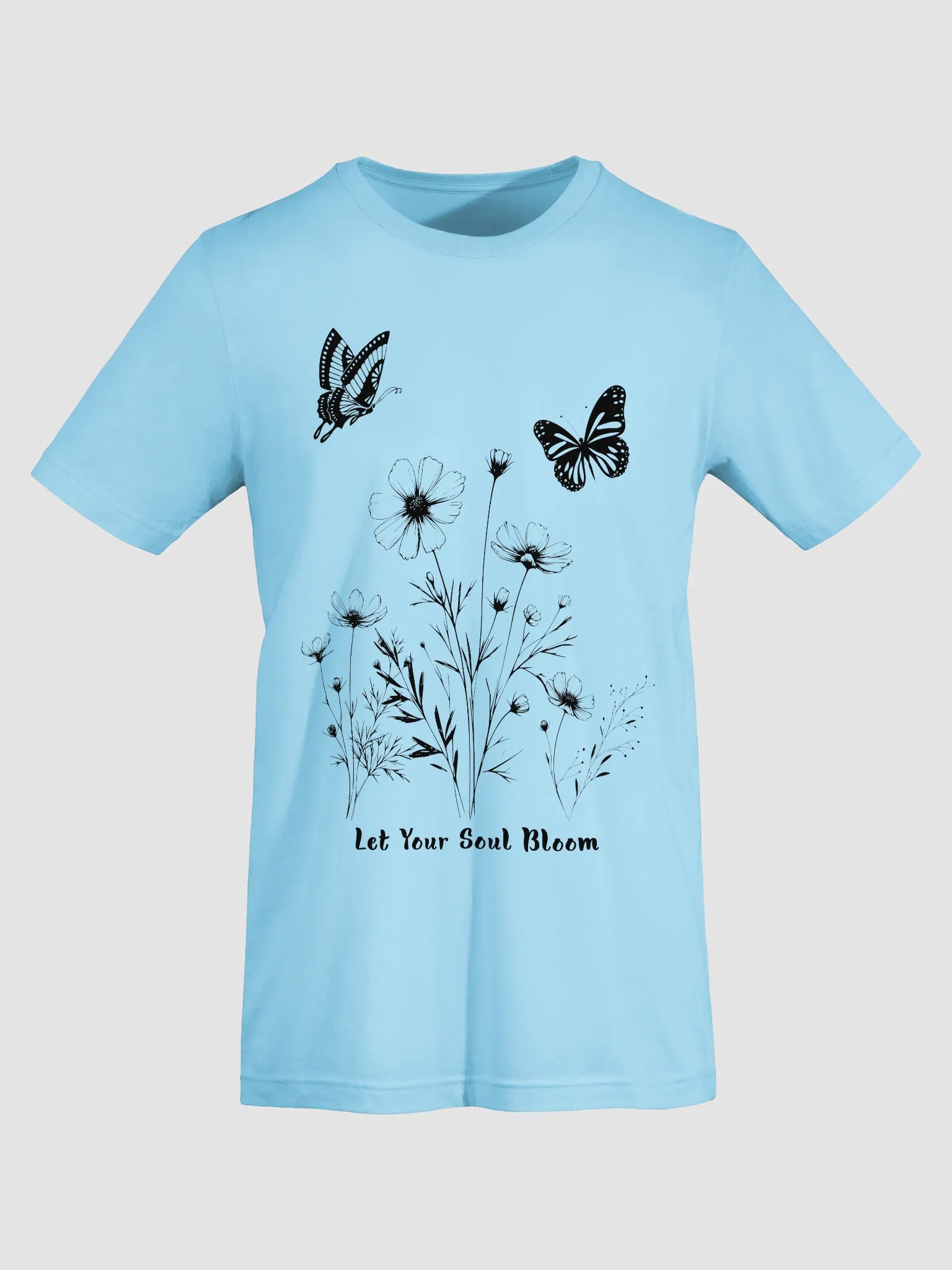 Let your soul bloom - T-Shirt product image (3)