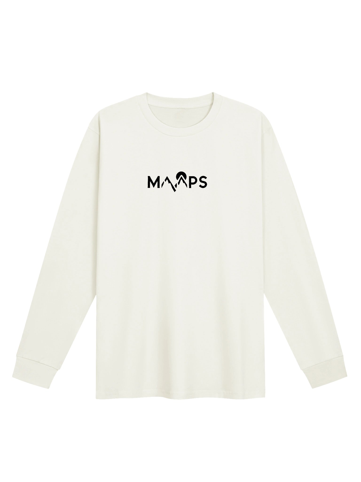Long Sleeve MAAPS Tee - Black Logo product image (9)