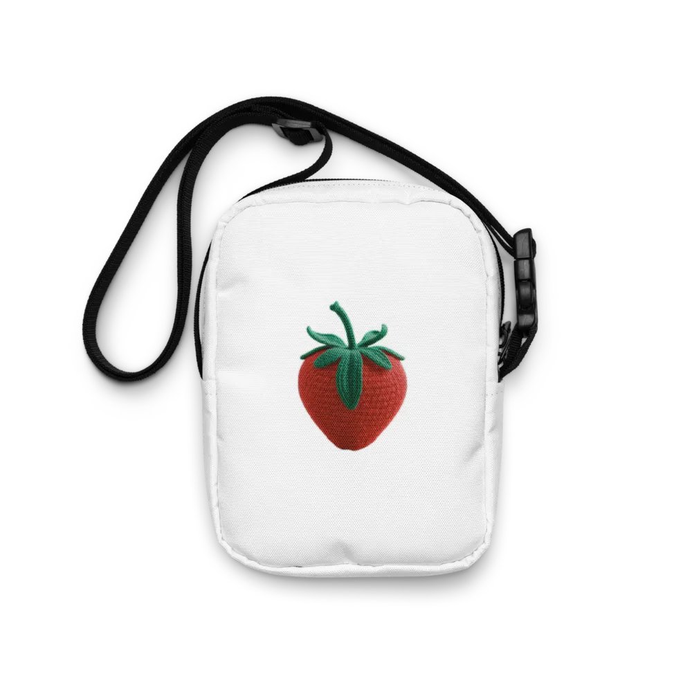 CozyAvocado Utility Crossbody Bag Strawberry #1 product image (5)