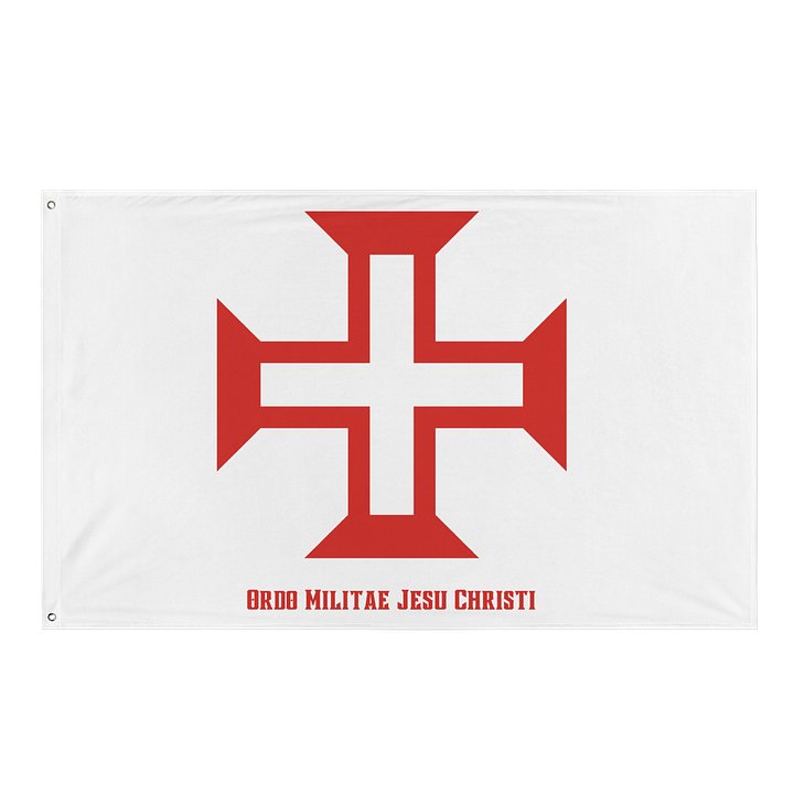 Cross of the order of Christ - Flag v1 product image (1)