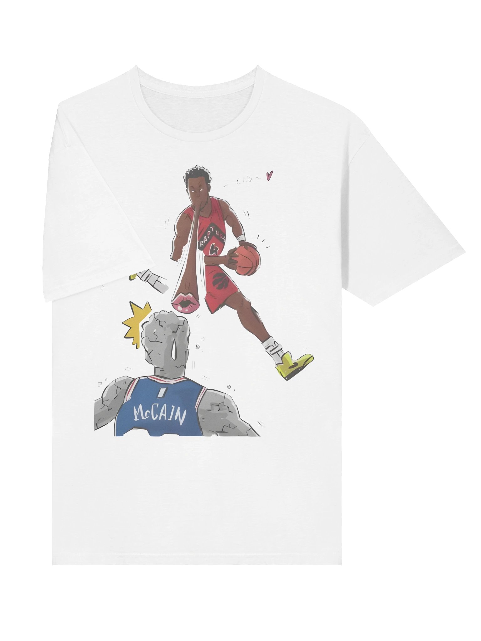 Scottie Barnes Blew A Kiss At Jared McCain T-Shirt product image (3)