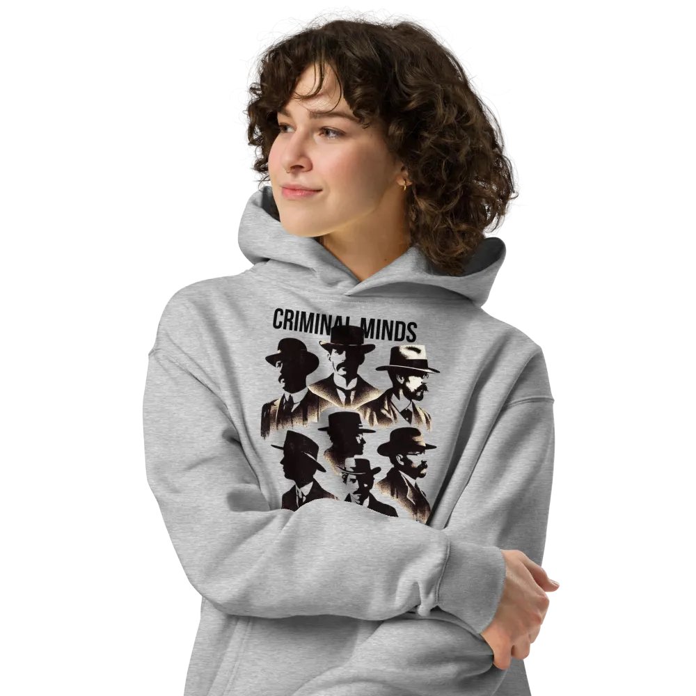 Criminal Minds of the Past Unisex Oversized Hoodie product image (2)