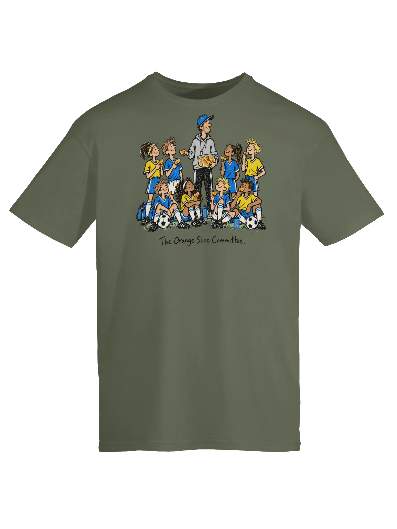 The Orange Slice Committee Soccer Tee product image (51)