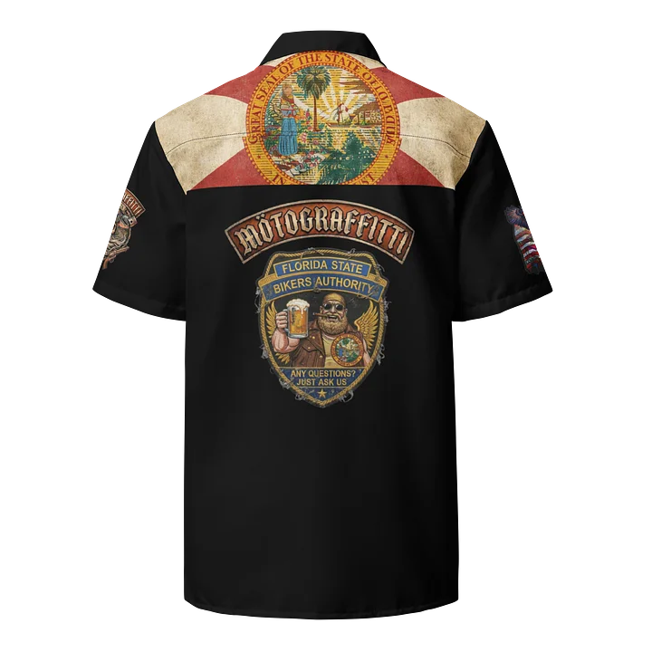 MötoGraffitti "Florida State Bikers Authority" Club Shirt product image (2)