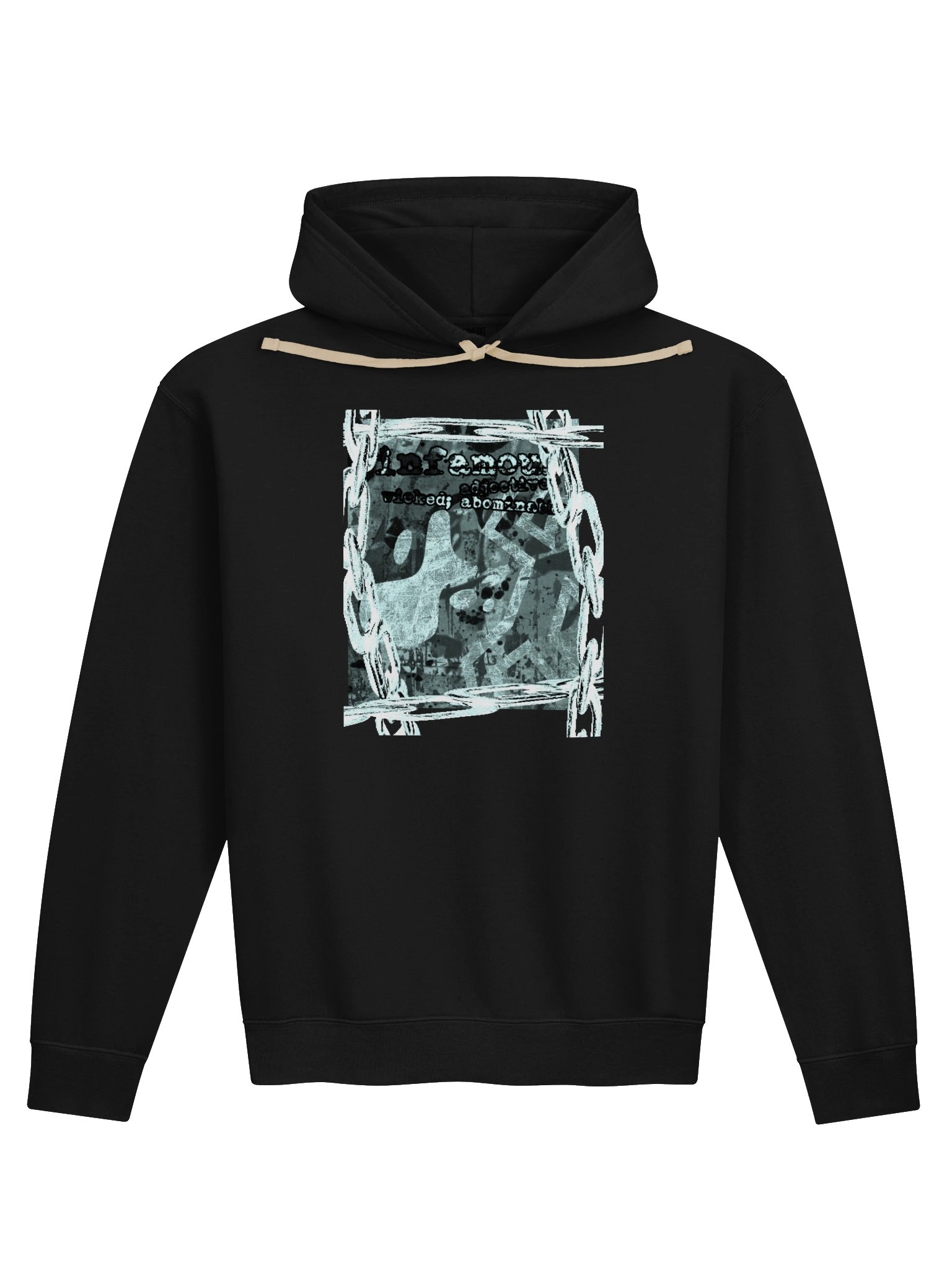 SOFT GRUNGE INFAMOUS HOODIE product image (2)