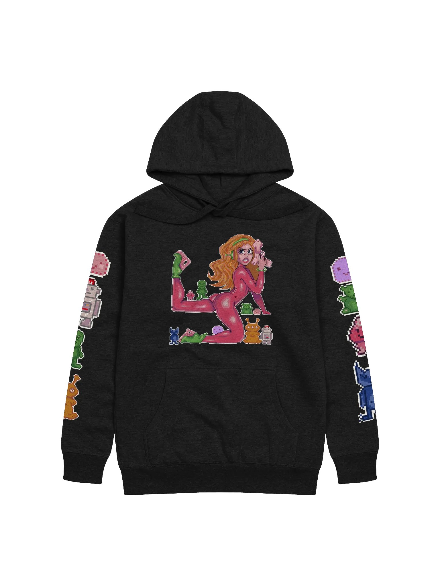 Outta Space Pixels hoodie product image (2)