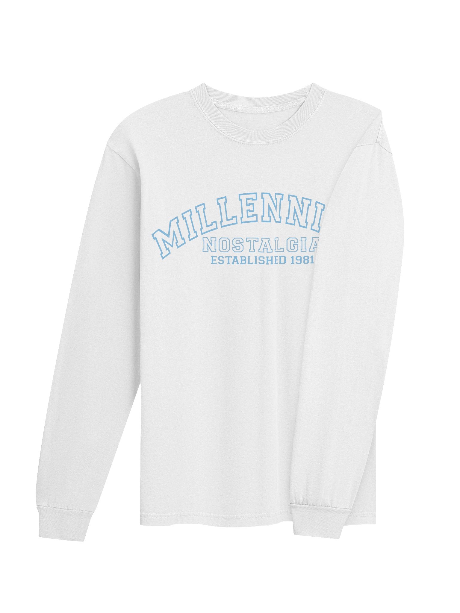 MILLENNIAL COLLEGIATE TEE product image (12)