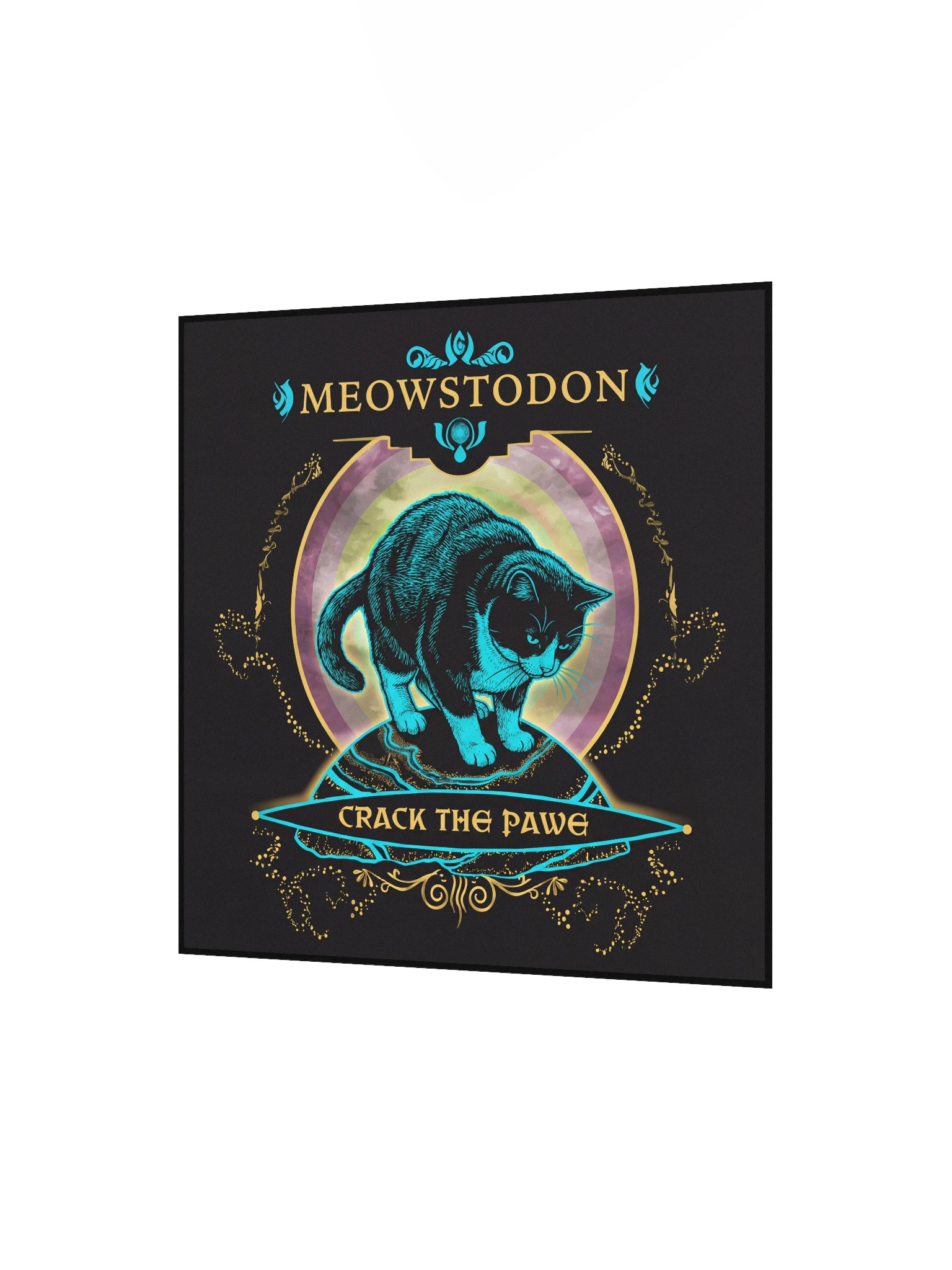 Cats and Metal — Meowstodon Matte Poster product image (2)