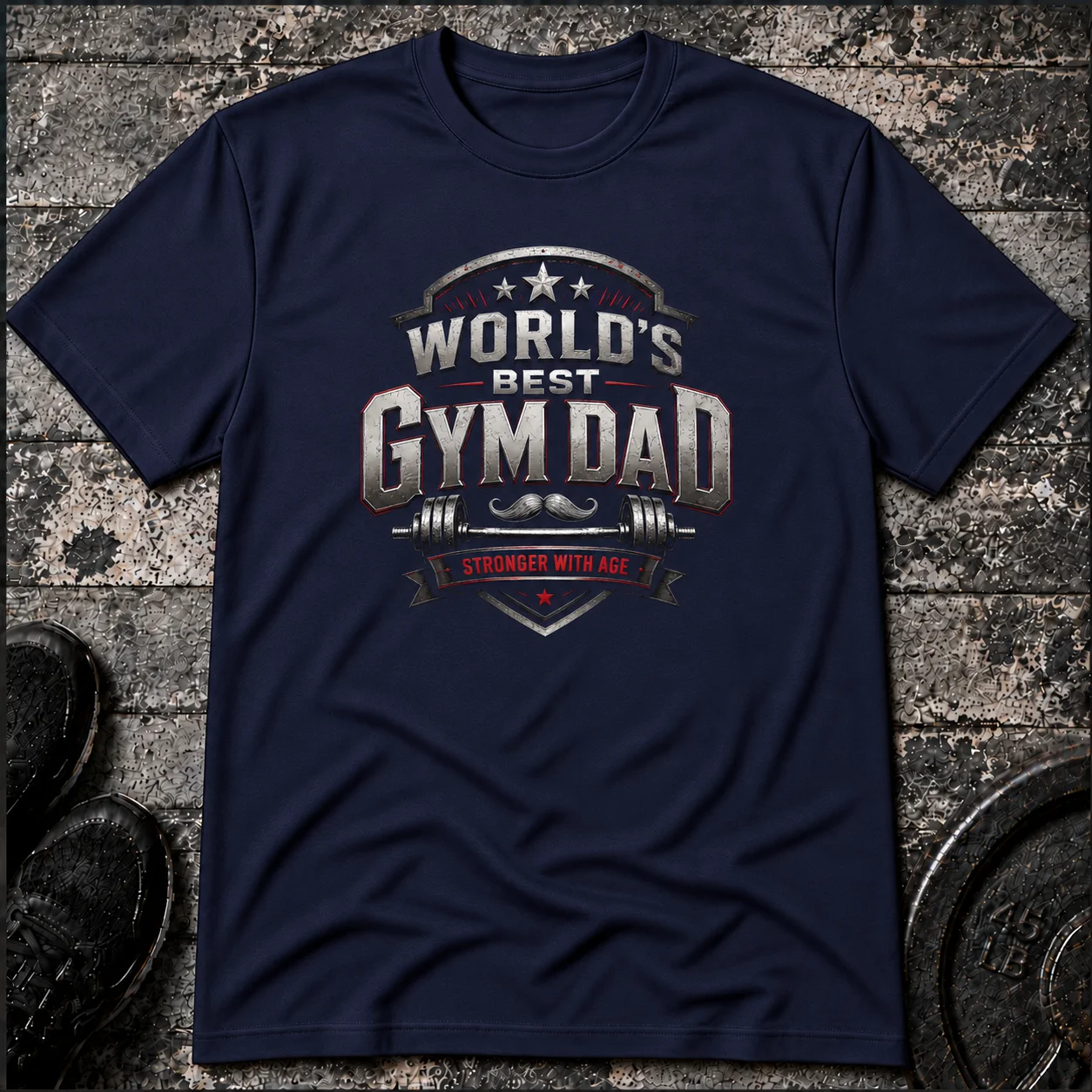 Best Gym Dad T-Shirt product image (1)