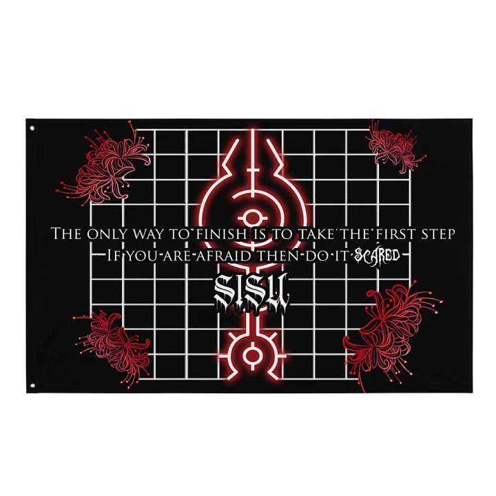 Do It Scared Flag product image (1)