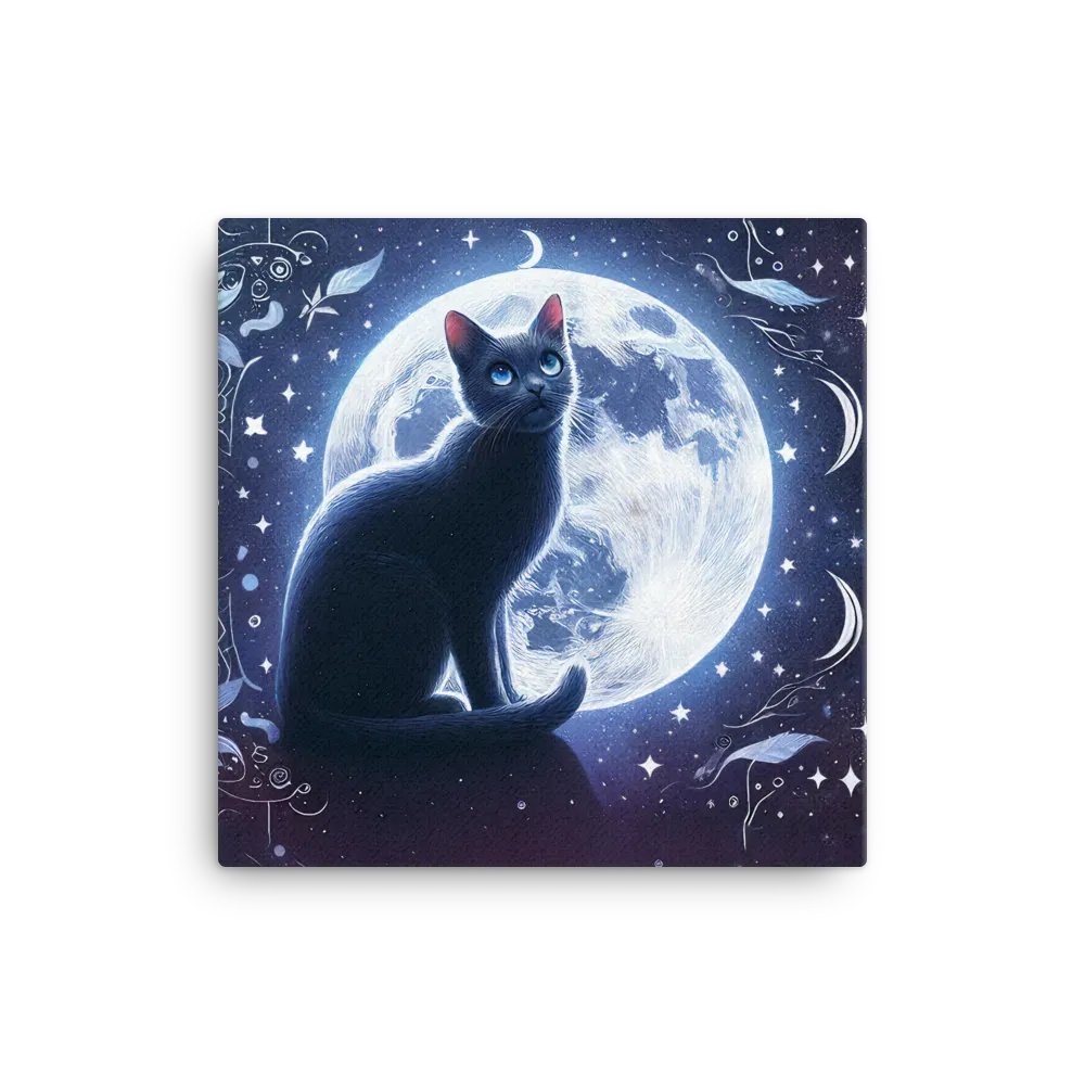 Canvas (in): Black Cat product image (1)