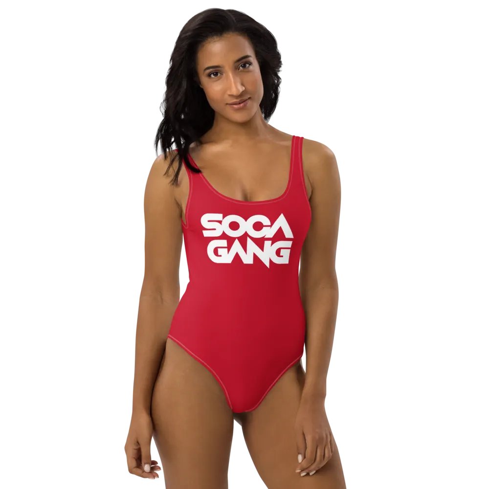 Jouvert Red One Piece product image (1)