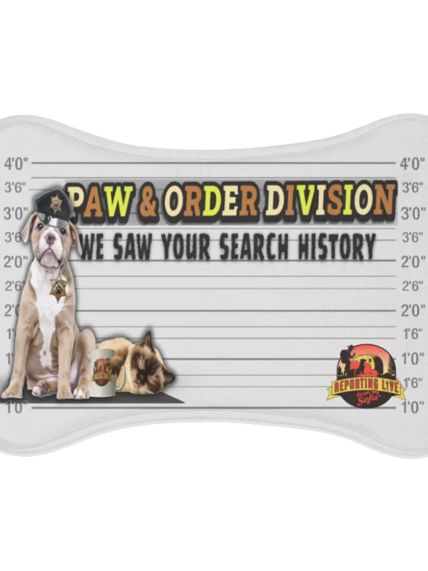 Paw & Order Division Dog and Cat Feeding Mat product image (3)