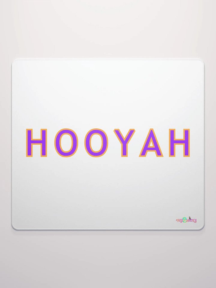 Hooyah Gaming Mouse Pad (White) product image (1)