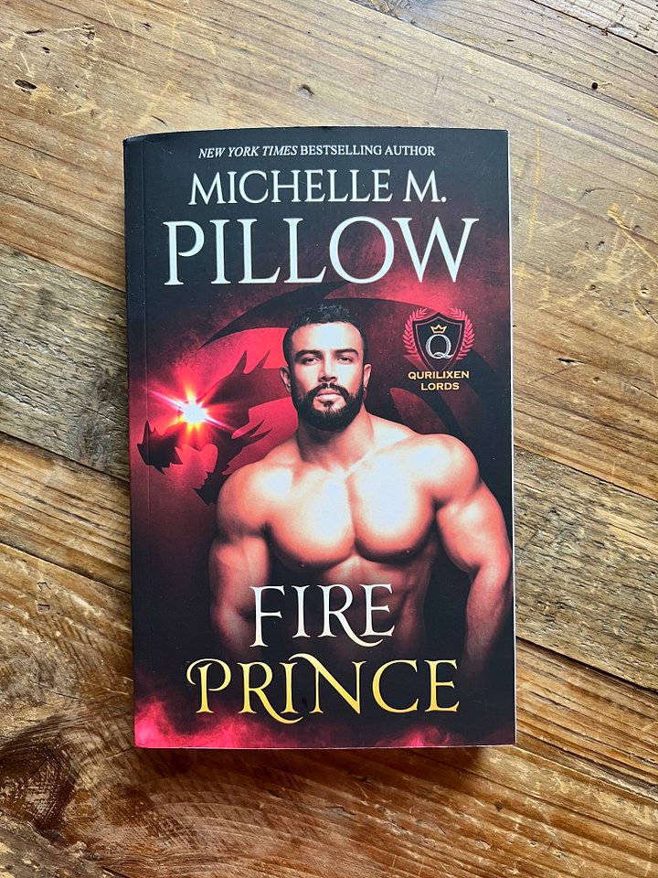 SIGNED: Fire Prince (Qurilixen Lords #4) Paperback product image (2)