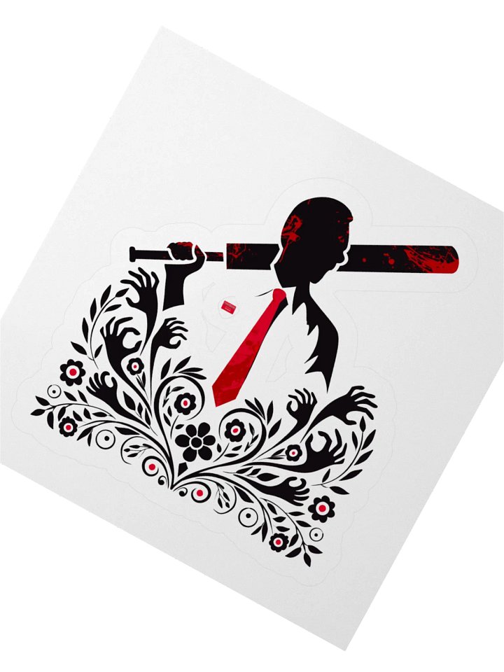 Shaun of the Dead Stickers – Kiss-Cut Vinyl Horror Comedy Movie Decals product image (3)
