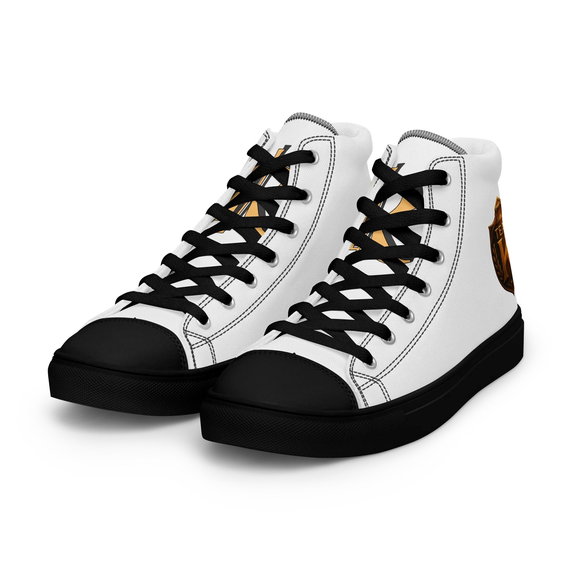 Team K V-5 Women's High Top Canvas Shoes product image (6)