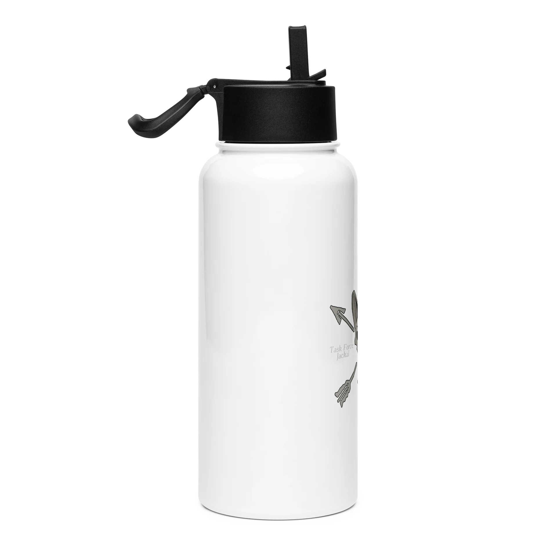 Stainless Steel Water Bottle with a Straw Lid product image (4)