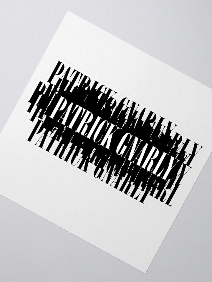 Patrick Gnarly Stamp Sticker product image (2)