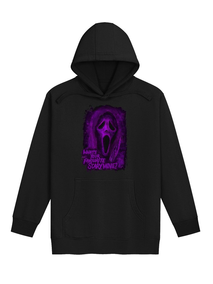 Purple Ghost Face Hoodie product image (1)