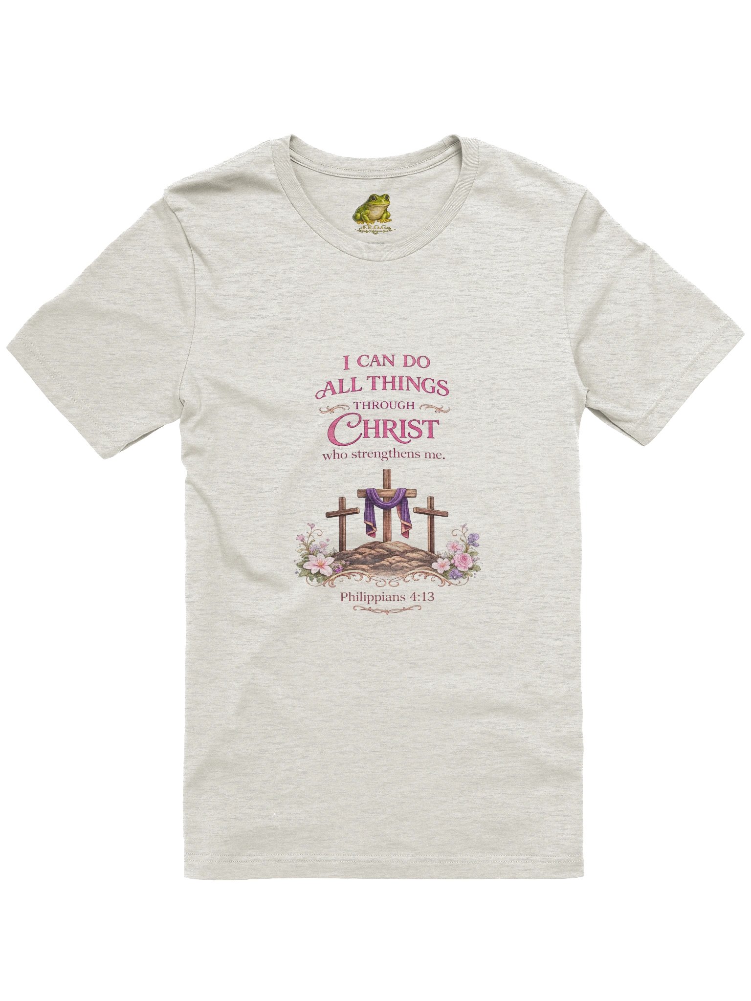 Strength in Serinity Cross T-Shirt product image (5)