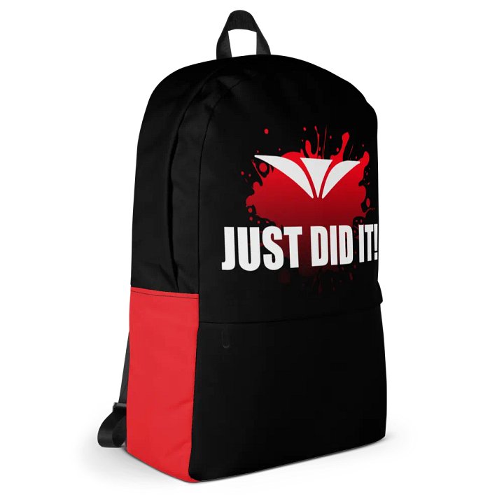 Just Did It! Red Burst Backpack product image (2)