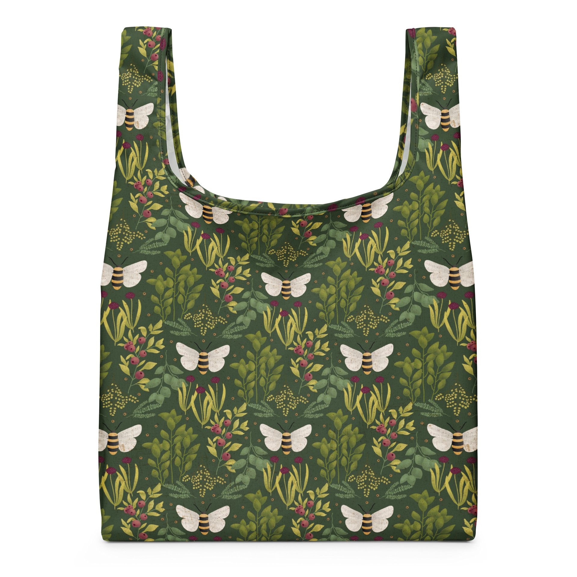 Bees and Foliage Shopping Bag product image (1)