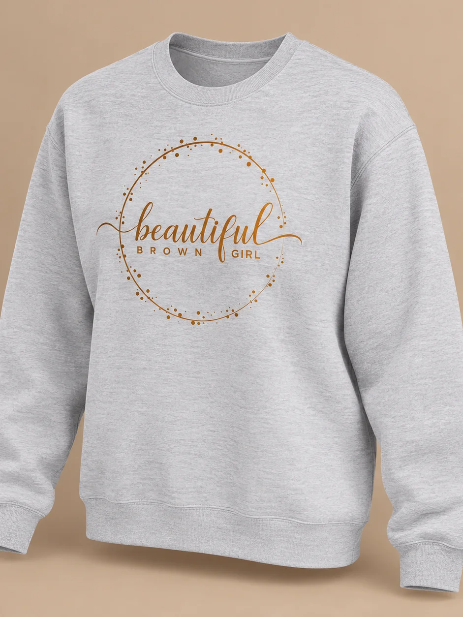 Beautiful Brown Girl Signature Sweatshirt product image (2)