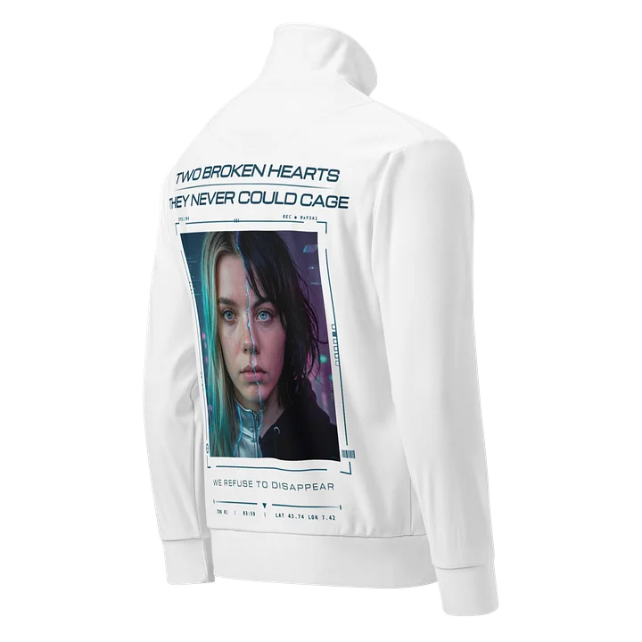 We Refuse To Disappear: Rebel + Teal Track Jacket product image (2)