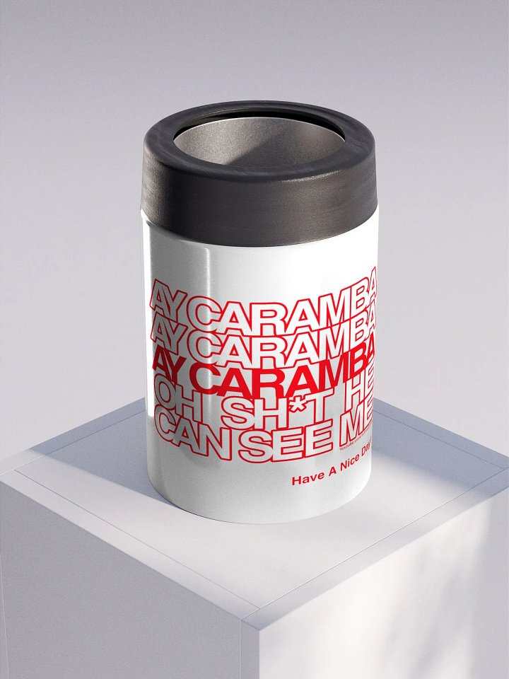 Ay Caramba Stainless Steel Koozie product image (1)