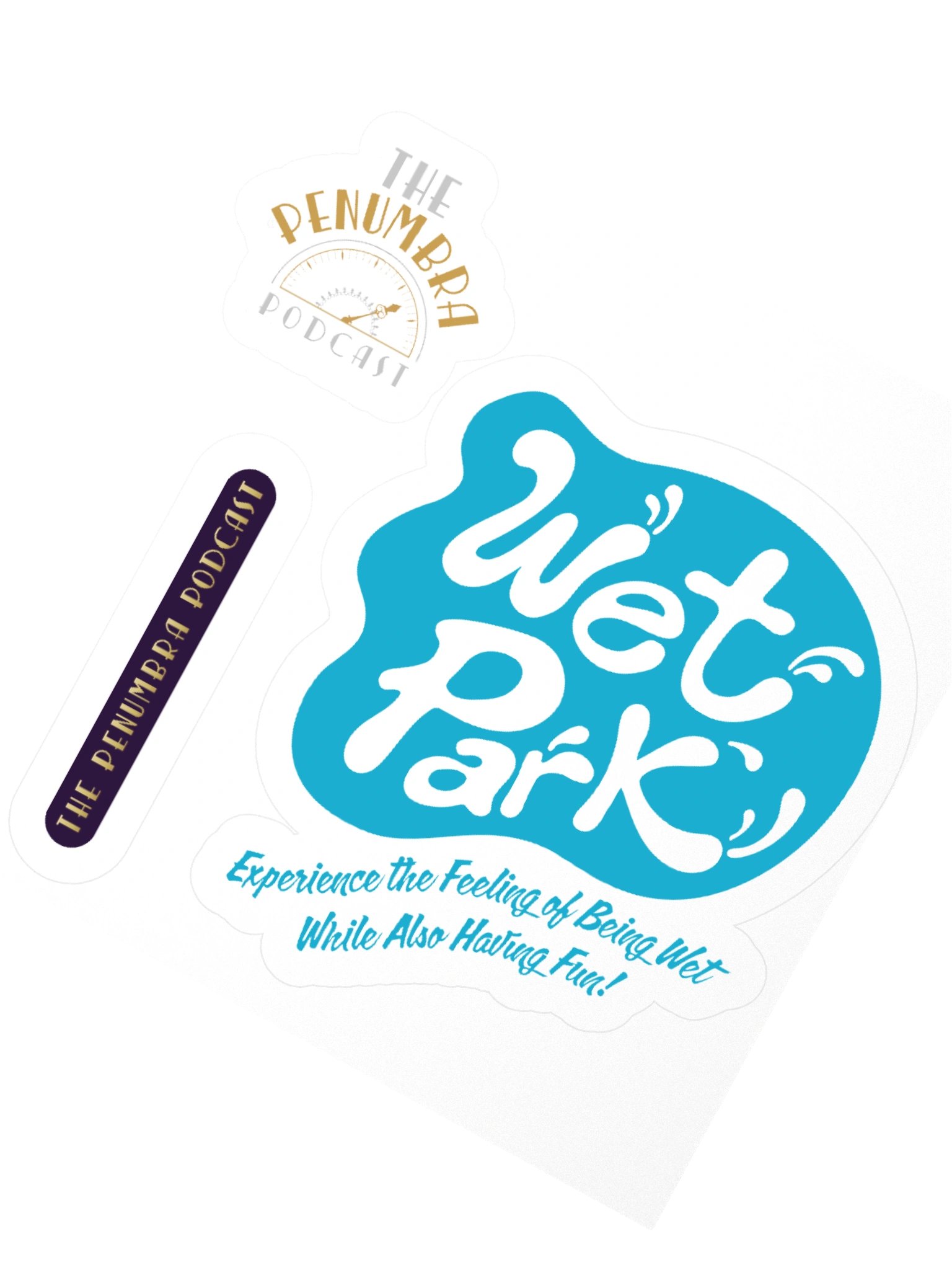 Wet Park Kiss-Cut Stickers product image (2)