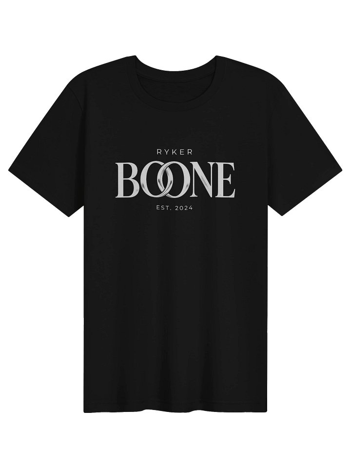 Ryker Boone "Backroad Heartbeat" Supersoft T-Shirt (Black/White Logo) product image (1)