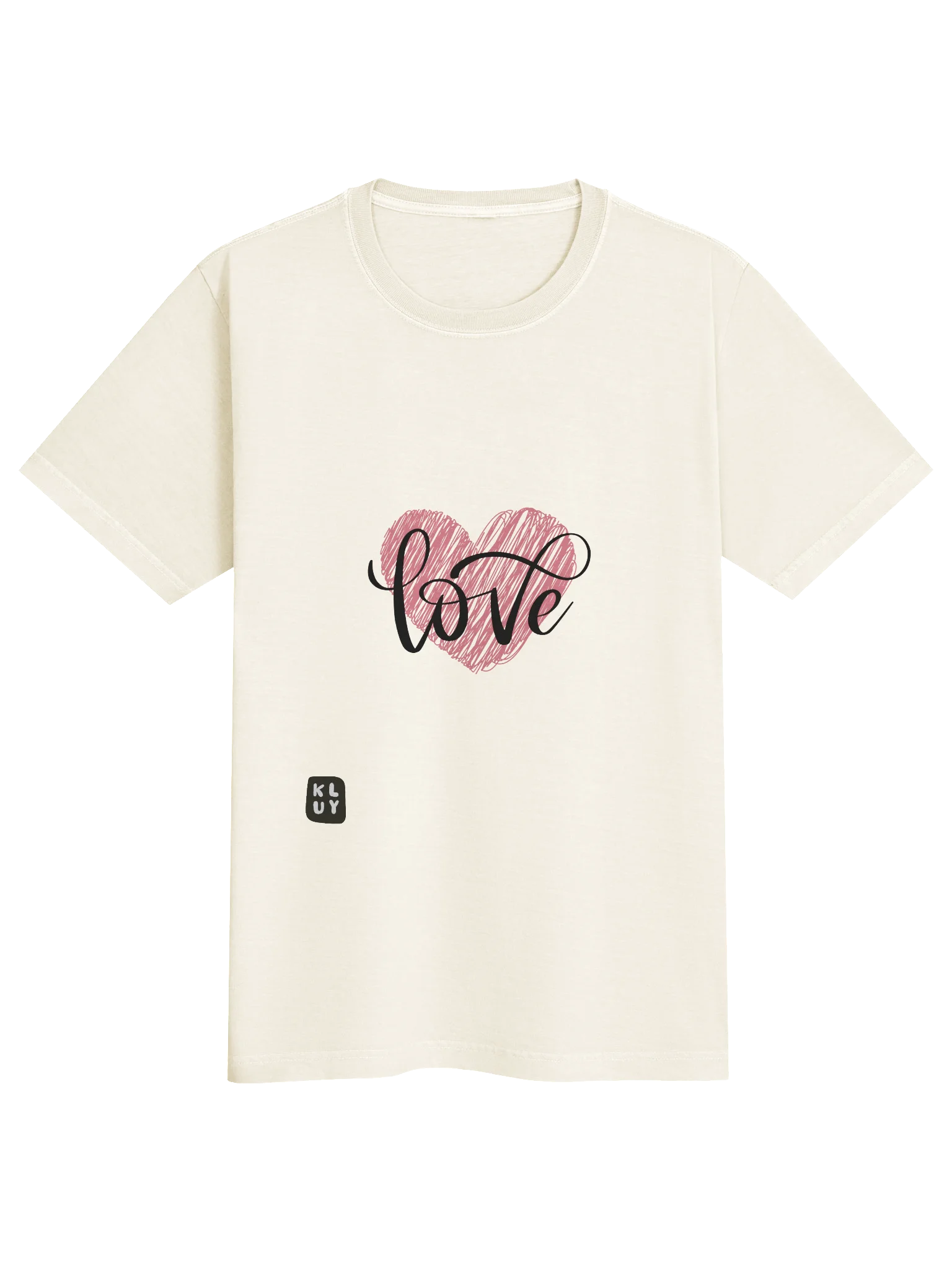 Kluy “Written in Love” Unisex Tee product image (21)