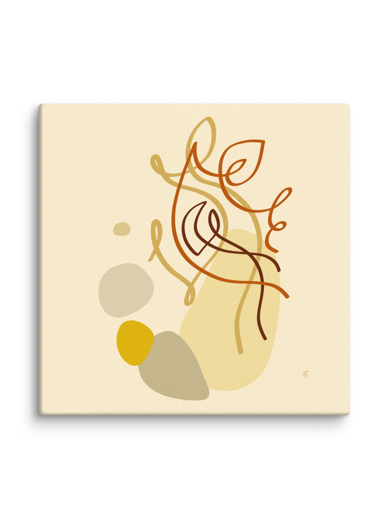 Earthy Elegance Canvas Collection - Abstract Image No. 4 product image (2)