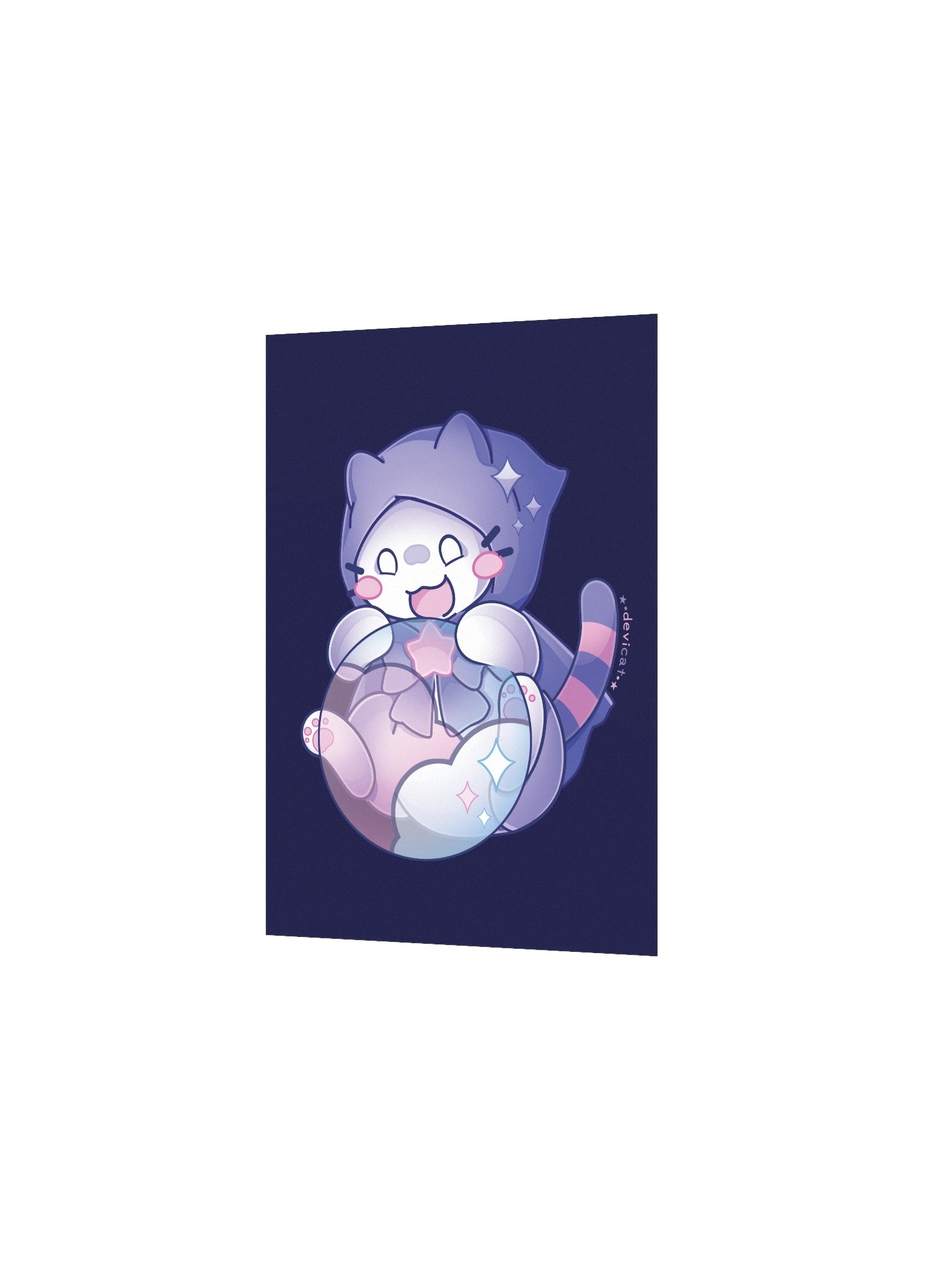 CandiCat Fortune Teller 2025 Print product image (2)