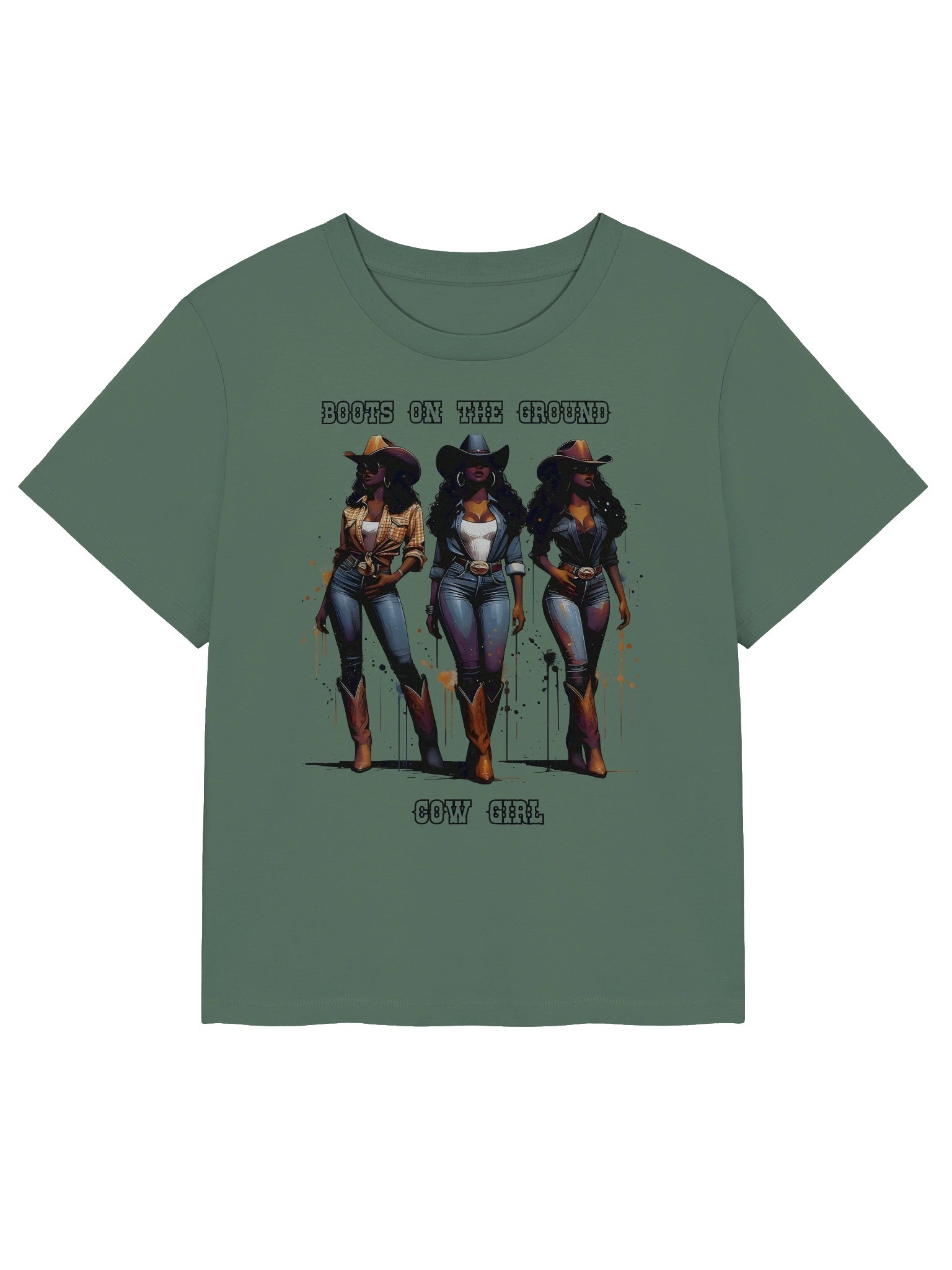 Western Outfit Women Summer T-Shirt product image (2)