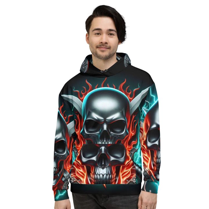 Eternal Power - Unisex Skull Hoodie #35 product image (2)