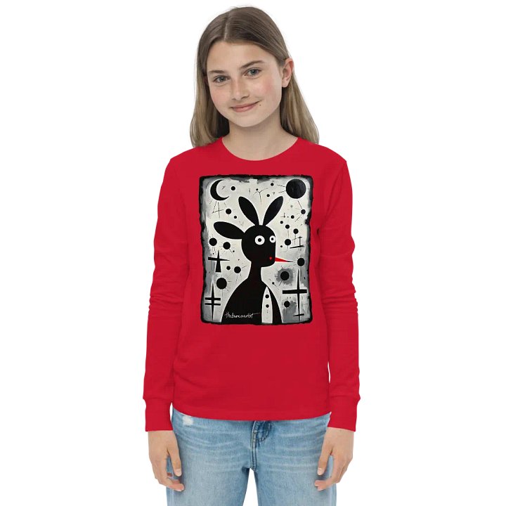 Bella+Canvas Youth Long Sleeve T-Shirt product image (2)