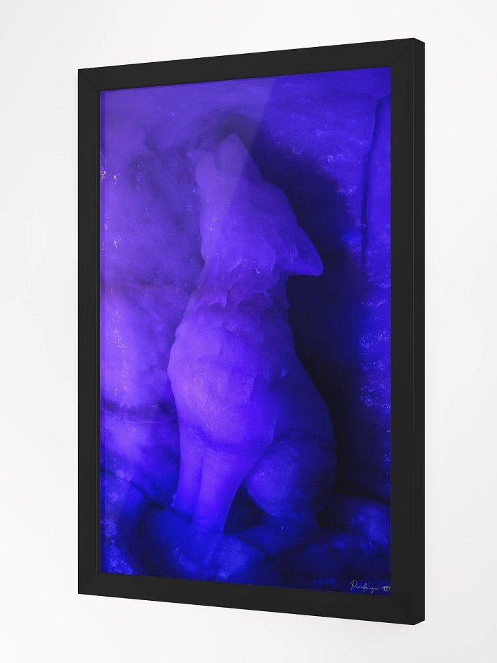 Print Fine Art - Ice Guardian - grotte de glace - La Meije product image (3)