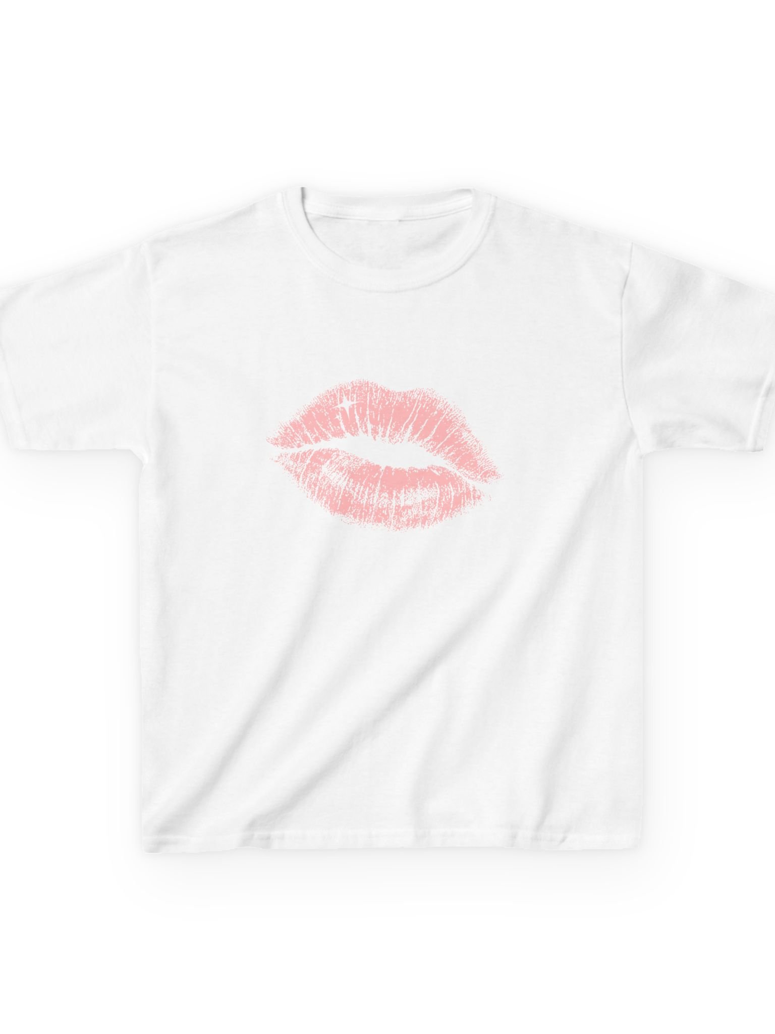 Kiss Print Baby Tee 💋 product image (1)